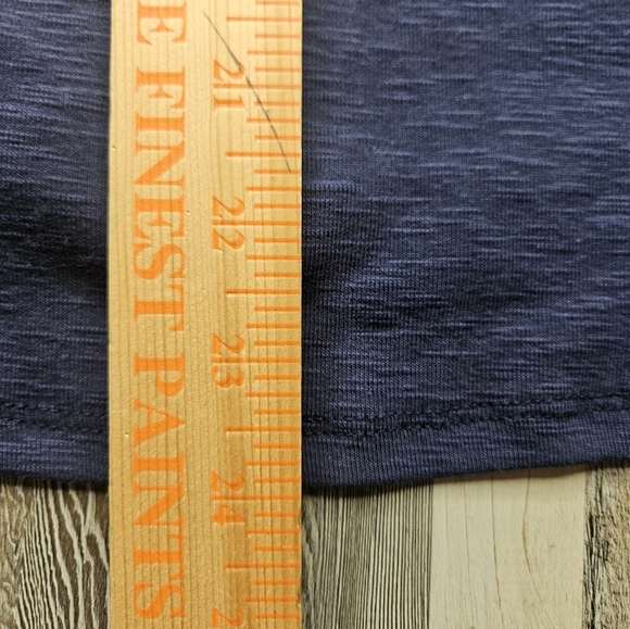 A Loves A NEW Navy Blue Tshirt Women's XL Cotton Blend - Picture 6 of 8